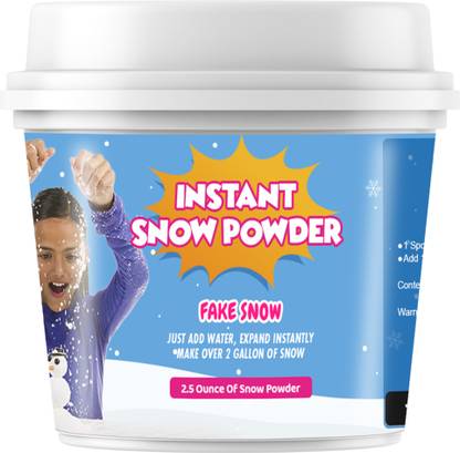 The Little Ones Fake Snow,Artifical Snow,Instant Snow Powder [Make Over 3 Gallons of snow] Snow