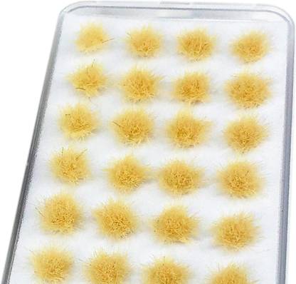 Lyla 1Box Cluster Grass Architecture Train Railway Model Decor Light Yellow