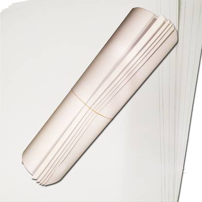 CRAFTWAFT White Mountboard A1 Size Pack of 10