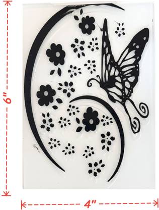 Craft Affaire Embossing Folder-Butterfly Design-For Scrapbooking,Card Making-DIY Crafts-4x6"