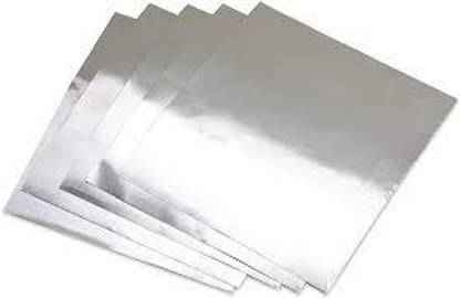 ask vark wala silver leaf 30 pes edible leaf silver paper for sweets B-1