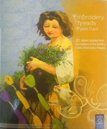 InsTook embroidery threads shade card