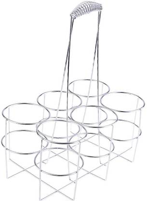 Lyla Bar KTV Beer Rack Basket Stainless Steel Beer basket Six-handed Beer Shelf