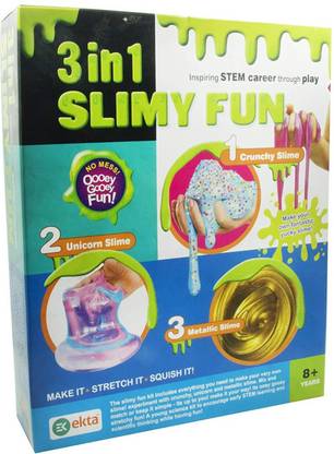 JMdSports 3 in 1 Fun Slime Kit For Kids