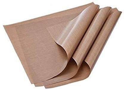 Priyanshu Decor 3 Pc 16"x20" PTFE Teflon Heat Resistant, Non Stick Reusable, Sheet.