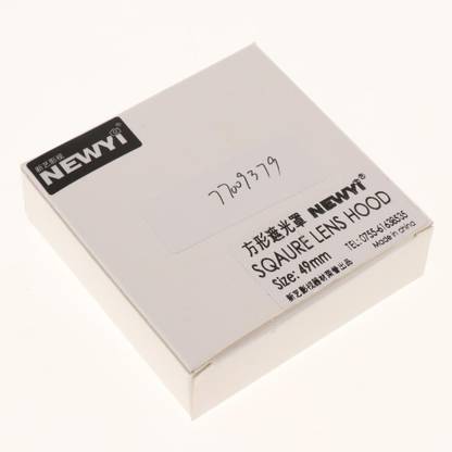 Lyla 49mm Lens Hood Square for Canon Sony Pentax Leica Zeiss Fujifilm Kodak Sigma Cam