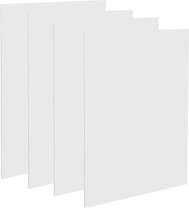 Lakeer A4 PVC Board/White Craft Foam Board 3mm for Model Making (Pack of 4)