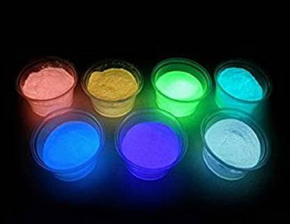 Tolaram Rangwala Phosphorescent Luminescent Fluorescent Powder Neon Glow in The Dark