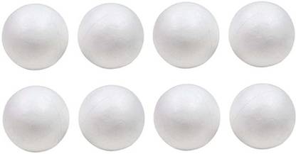 First Click Craft Foam Balls 2.5 Inch 8 PCS Styrofoam Balls