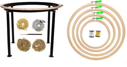 rawzone Aari Work Embroidery Hoop Stand Frame 18