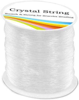 DIY Crafts 1 Pc, Crystal Elastic String, Non Stretchy Bracelet String Crystal String Bead
