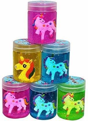 Atipriya Unicorn Slime with Unicorn Inside Soft & Squishy Stress Relief Toy