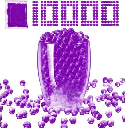 coolcold Water Balls Beads Gel Blaster Bullet (1Pack,10000pcs Per Pack) Home Decoration