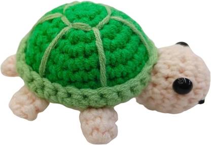TREXEE DIY Beginner Crochet Kit,Make Your Own Plush Doll for Starter Keychain Pendants