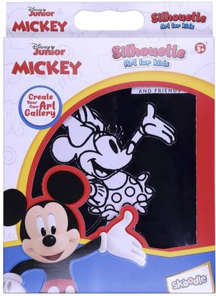 SKOODLE Disney Junior Mickey Silhouette Art and Craft Activity Kit for Kids Boys Girls
