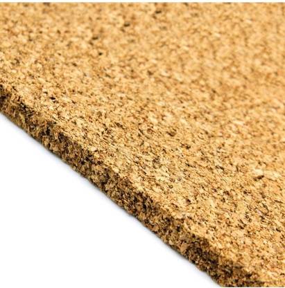 Ditya Crafts Soft Board/Cork A-4 Size Sheet for Art and Craft Work (Brown, 3 mm Each)