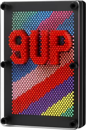 9UP Colorful 3D Pin Art Toy Board Inspire Creativity & Imagination Toy