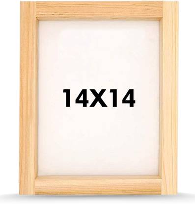 CMR Wooden Screen Printing Frame with Pre-Stretched 120 Mesh (14X14 Inch)
