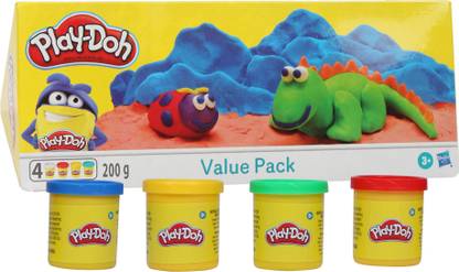 PLAY-DOH Value 4-Pack of 2-Ounce Cans for Kids 2 Years and Up