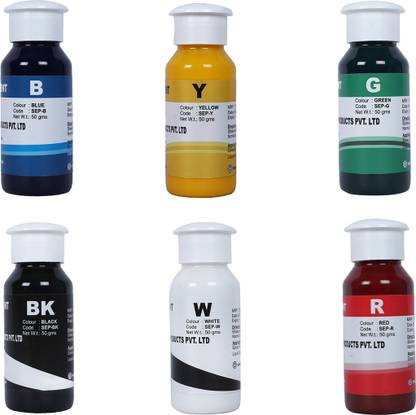 CHEMZEST High concentrated Liquid SEP Pigments set