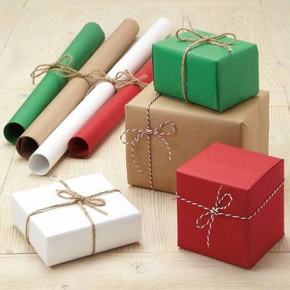 SUPERFAB RedGift Wrapping for Packing, Hampers, Size 46nX64in