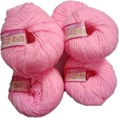 Vardhman BABY SOFT WOOL PACK OF 6 150GM BABY PINK SHADE NO.76
