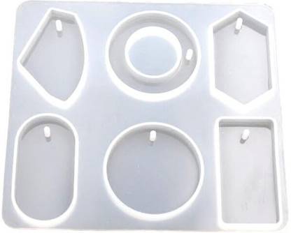 BanteyBanatey 6 Different Shape Resin Art Silicone Casting Mould pet Dog Pendent Mold