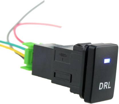 Lyla Car 12V Push Button Switch With DRL Light Pattern For Toyota Camry