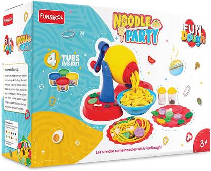 FUNSKOOL Fundough Noodle Party Playset
