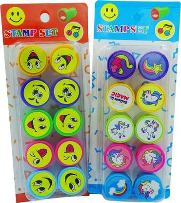 PEACORA Unicorn and Smiley” Theme Suitable for Teachers and Kids (Set of 20)