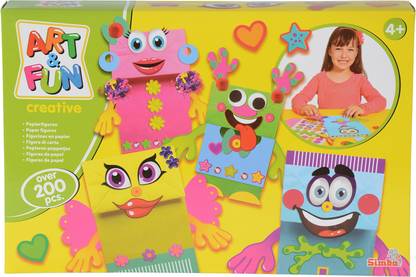 SIMBA ART & FUN CREATE YOUR PAPER PUPPETS