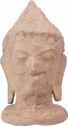 ITSY Bitsy Paper Mache Meditating Buddha Approx L12.2 X W9 X H21.8cm 1pc