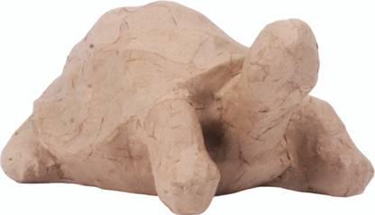 ITSY Bitsy Paper Mache Sea Turtle Approx L19 X W11.9 X H8.4cm 1pc