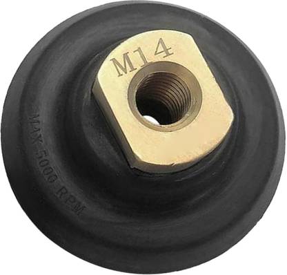 Lyla 4'' Rubber Backer Pad/Flexible Rubber Backing Pad for Counter Edge Wet Dry Polis