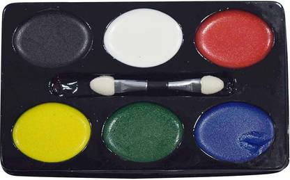 ASIAN HOBBY CRAFTS not Toxic Face Paint (6 Color Set)Pack of 1pc