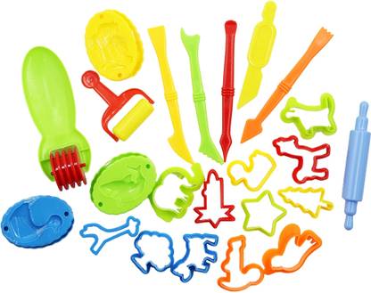 Vintager 26pc Set Children PretendPlay Tool DIY Color Mud