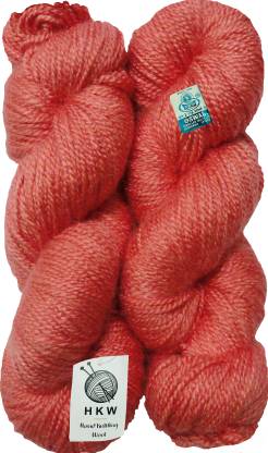 HKW Oswal Wool Yarn Red ( Copper) 100% Acrylic Hand Knitting Soft Wool Ball(200 gm)