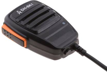 Lyla Walkie Talkie Handheld Speaker Mic Shoulder Microphone for 2-Way Radio 2 pin