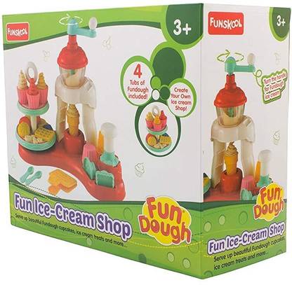 FUNSKOOL Fun Dough Ice Cream Shop