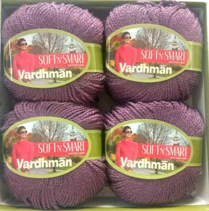 वर्धमान वूल Soft n Smart Wool Soft Fingering Crochet 200gm Shade NO=32