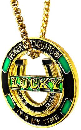 Lyla Golden Plated Coin Commemorative Coin Club Poker Chips Card Guard Protector