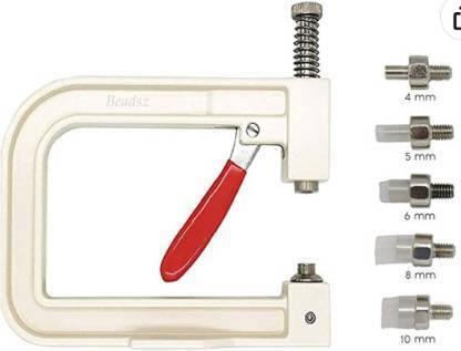 puffy High Quality Pearl Setting Machine With Sample Beads & Revits For Art & Craft.