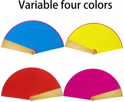 Lyla Fan Discolor Magic Props Beginner Magician for Stage Party Magia Magician