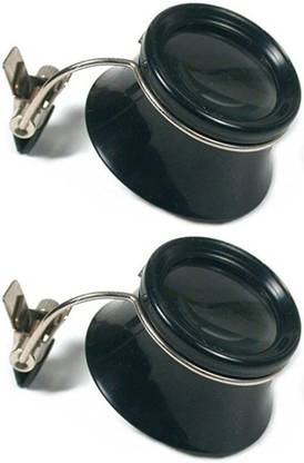 HAMMER MAN Plastic Spectacle 3No. Eye Loupe for Glasses Jewellers Combo Pack of 2