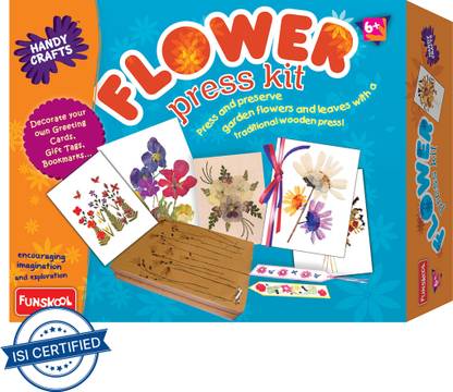 FUNSKOOL Flower Press Kit