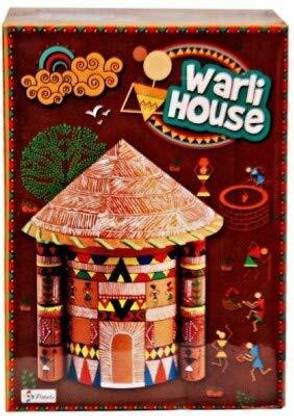 WONDER CREATURES Warli House Art Craft and Paint Ancient Art of India DIY