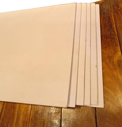 क्राफ्टवॉफ्ट Sunboard Foam Board Sheet for Craft DIY Project Models(Pack of 10)(3MM 6X6INCH)