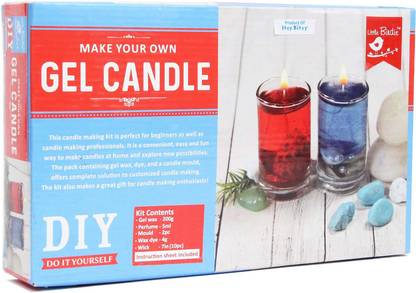 LITTLE BIRDIE Make your own Gel Candle Kit LB 1 Box