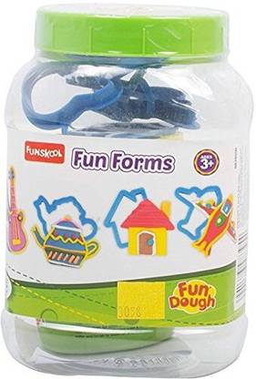 Fundough FUN FORM, create fun forms with 4 different cutters