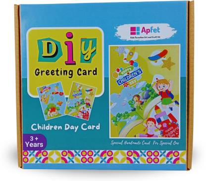 Apfet DIY Children's Day Greeting Card | Card Making Kit